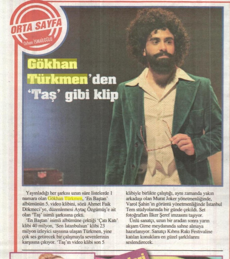 kıbrıs gazetesi- tas haberi