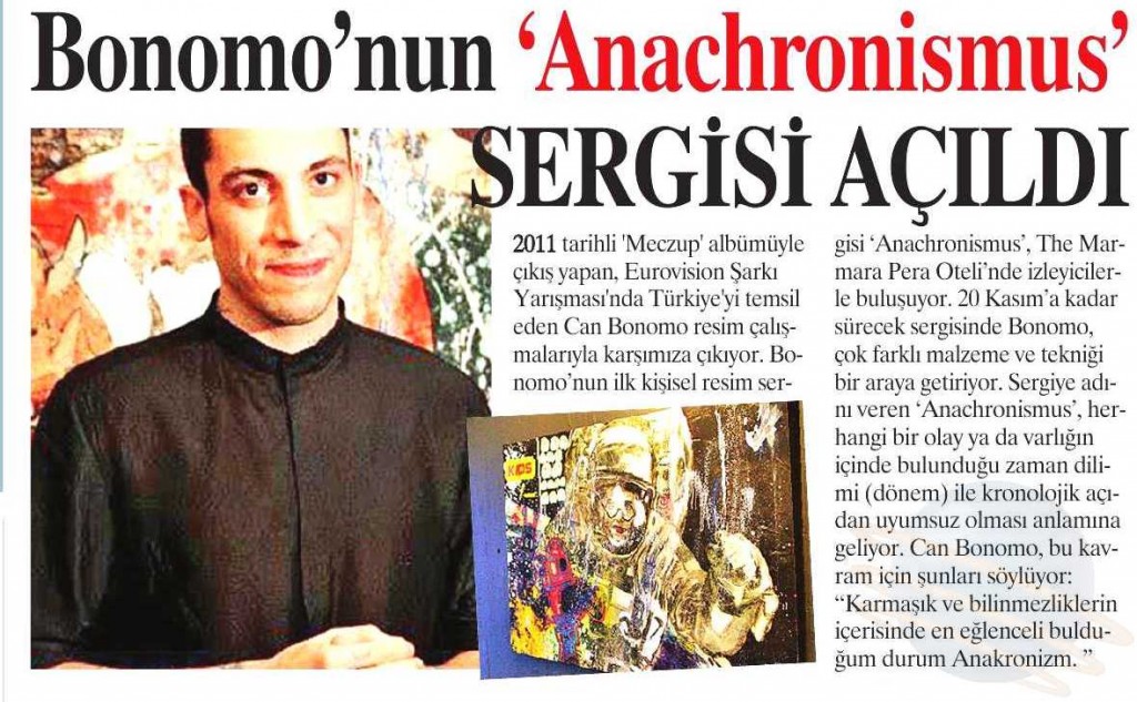 Yurt Gazetesi - Can Bonomo