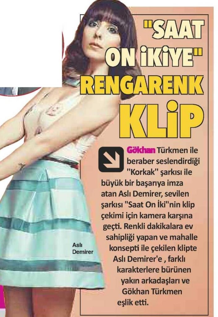 Aslı Demirer Bursa Hakimiyet Gazetesi