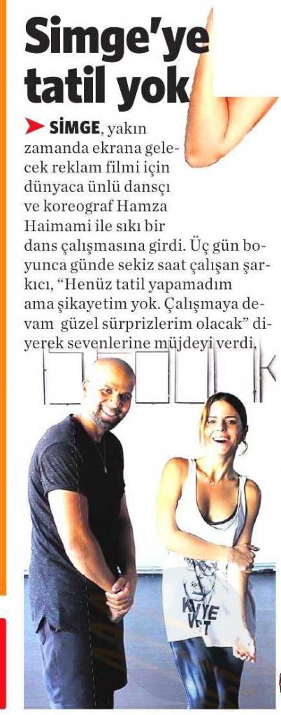 Simge - Milliyet Cadde